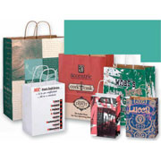 Color Kraft Paper Shopping Bags